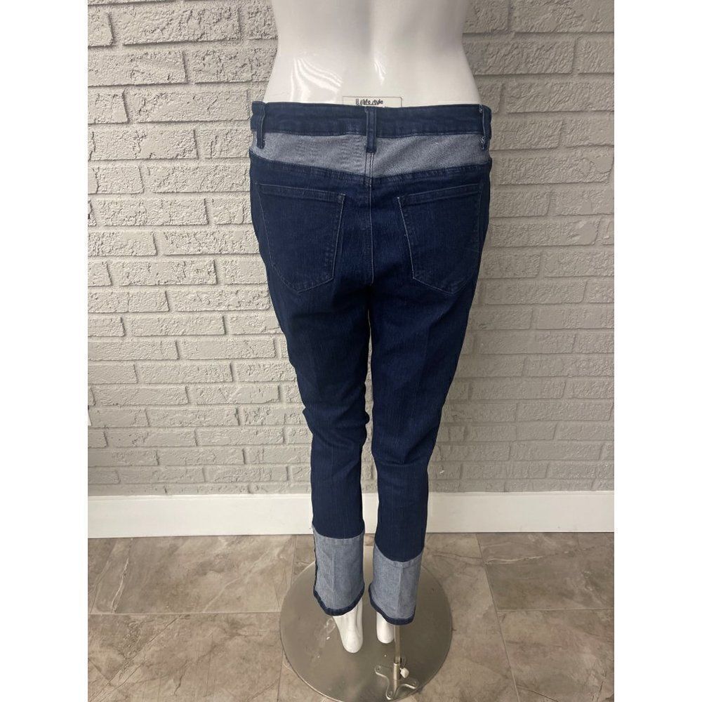 ModX Color Block Stretch Jeans Size 10 - Picture 2 of 8